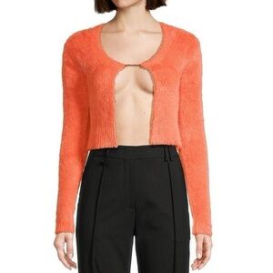 Jacquemus Orange 'La Maille Neve Manches Longues'